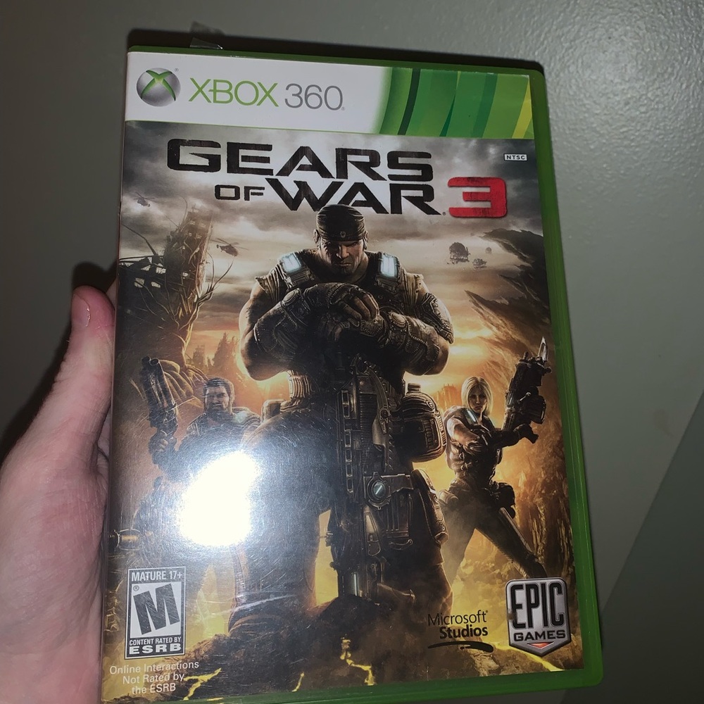 Gears Of War 3 Xbox360 Game!